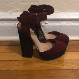Topshop Platform heels size 41/10